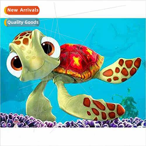 Diamond painting new DIY cute ltle sea turtle full round dia