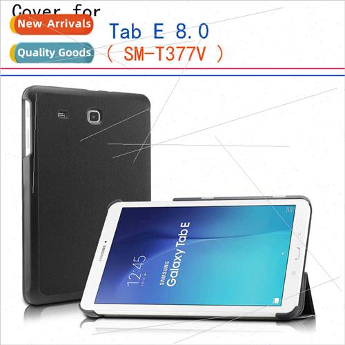 适用Samsung Tab E 8.0 SM-T377V Tablet Case T375 Caster Tri-f
