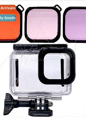 适用Gopro hero12 11/10 9 touchable waterprocase dive case wi