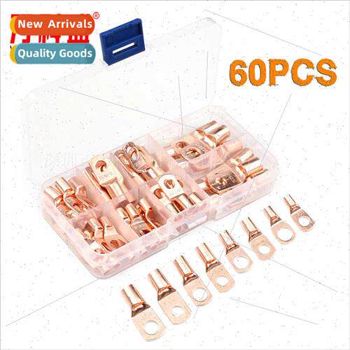 Golden 60PCS copper tube terminals 60pcs pack sc series peep