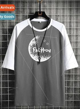 Heavyweight T-shirt 220 grams 100 cotton summer new nd loose