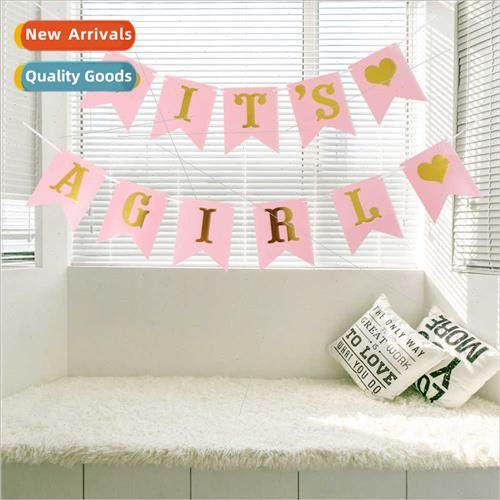 2023 large hot gold fishtail letters pull flag sagirlboy bac