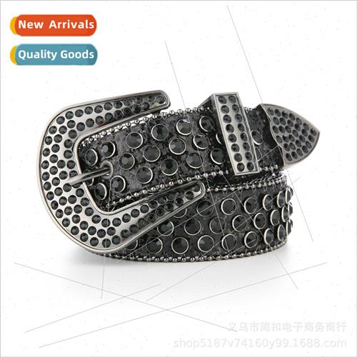 ladies belt women versatile package drill full diamonds inla
