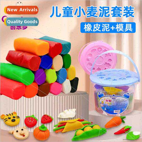 Children playdough colored clay noodle machine toys mold set