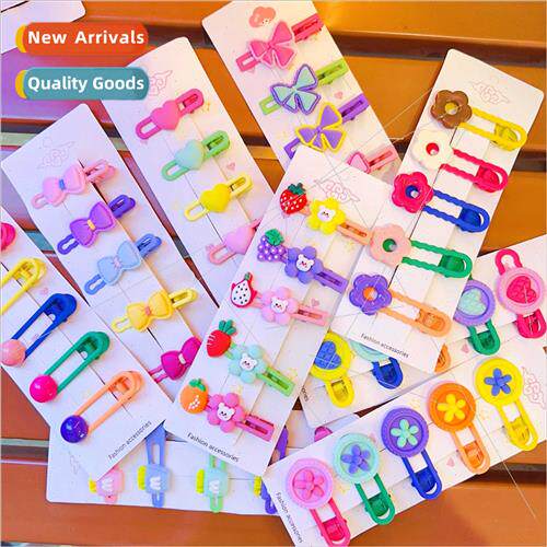 Cute plush fluffy quirky hair clips fall winter girls soft c