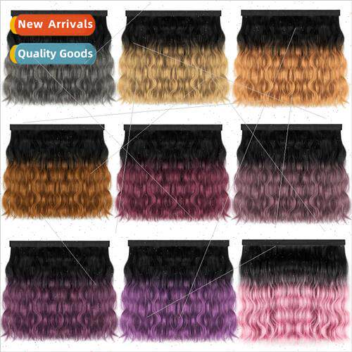 Wh Cap Colorful Removable Gradient Color Wig Cap High Temper