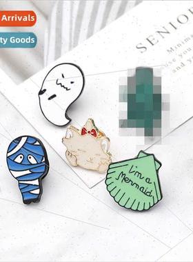 Europe Uned States Halloween cartoon ghost sloth mummy cat b