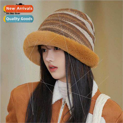 9931 winter outdoor windprowarm bucket basin hat padded cold