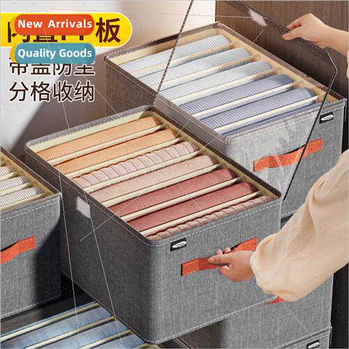 Organizer clothes household foldable with lid organizer draw