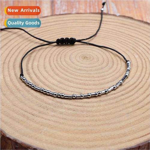 Europe morse code s925 sterling silver bracelet I love you c