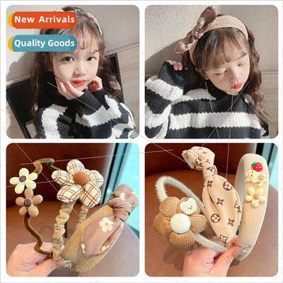Girls hair bands fall winter new Star Dailu children hair cl