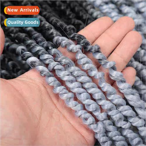African small rolled two-strand braidpre twist chemical fibe