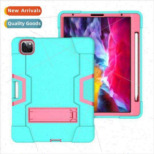 适用iPad pro11 pen collision color robot 10.2 case mini5 sil