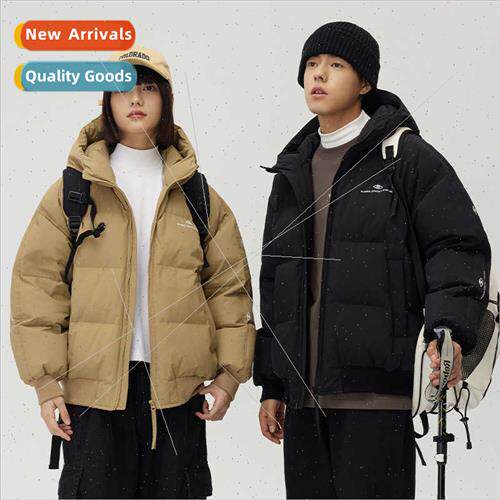 2023 new tide handsome long-sleeved warm hooded jacket youth