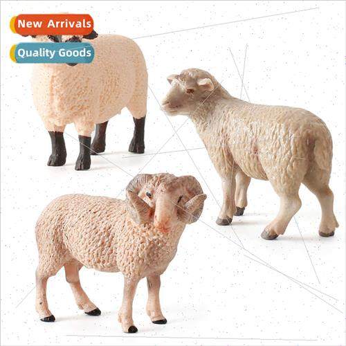 Children simulation ranch poultry solid animal merino sheep