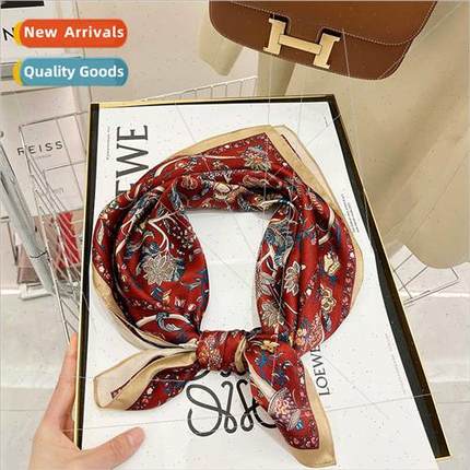 2023 Women Mulberry lk Not Timeless Four s 70 Square Scarf V