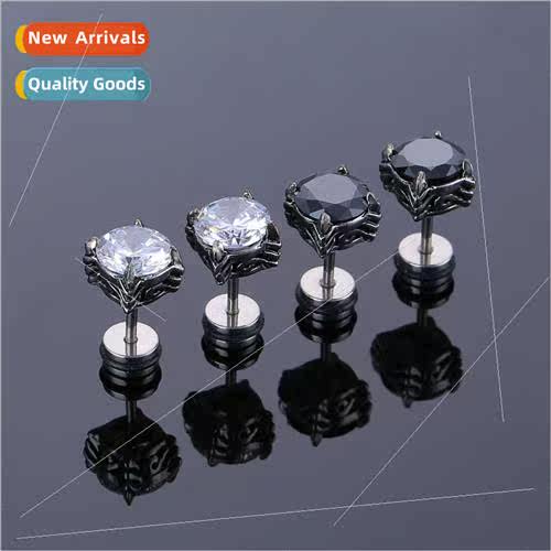 Exquise flat bottom four square dragon claw stainless steel