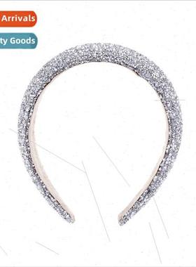 fashion wide edge full diamond hair btemperament luxury seni