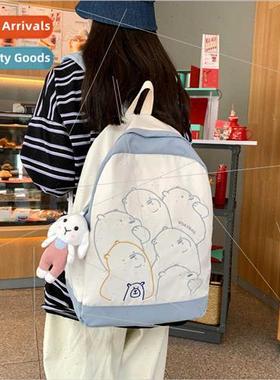 Shoulder bag new women bag Korean fashion nd backpack colleg