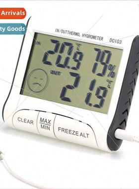 DC103 Indoor Outdoor Thermometer Hygrometer Portable Tempera