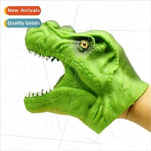 Green Jurassic Tyrannosaurus Rex HPuppe TPR Dinosaur Plastic