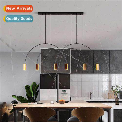 Scandinavian dining room living room chandelier simple light