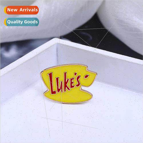 Europe Uned States creative personalized oil drop brooch let