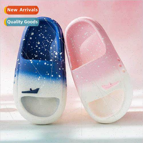 New children slippers fashion gradient summer middle child h