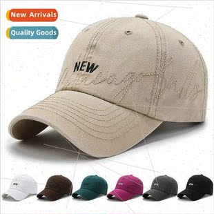 Ins casual baseball cap fall cloth spring female hat washed