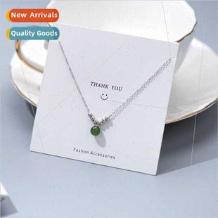 Necklace che Beads lver Col Trans Natural Hundred S925 Women