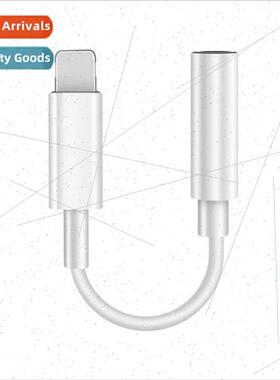 适用headset adapter cable 3.5 to lightning cell phone adapte