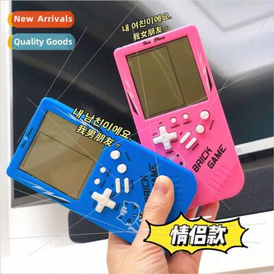 Handheld large screen game machine toy tetris nostalgia puzz