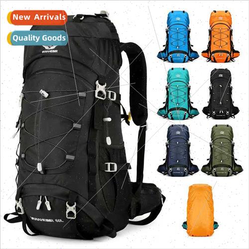 Outdoor sports bag 60 lers large capacy 2023 fall new backpa