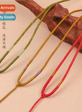 Winding wire flat knot necklace rope pendant lanyard necklac