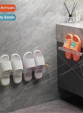 Bathroom slipper rack wall-mounted bathroom shelves toilet d