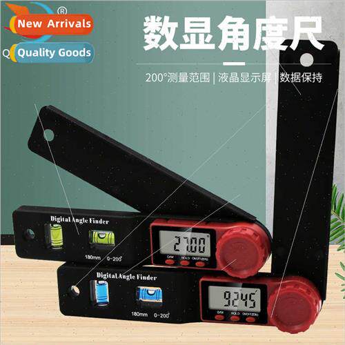New 2 in 1 Mini Level Ruler Angle Ruler Angle Measuring Tool