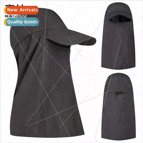 New outdoor protective cap hat men summer sunscreen sun hat