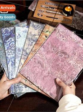 Baroque relics large size material paper vintage lerary back