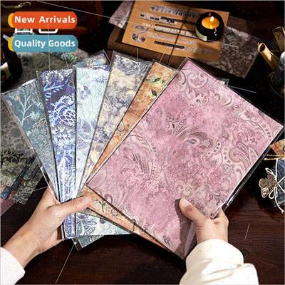 Baroque relics large size material paper vintage lerary back