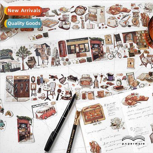 PET long strip tape sketching travel diary creative ins hand
