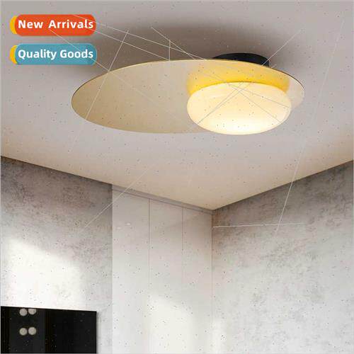American hallway doorway gold egg glass ceiling light fixtur