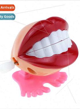 funny wind-up wind-up jumping big mouth funny thick lips Chr