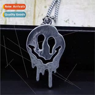 Europe niche shape pen necklace ghost pendant alloy new punk