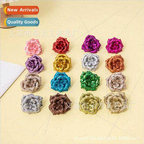 Gold dust hollowed out Christmas flowers succulents flower h