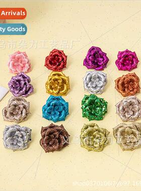 Gold dust hollowed out Christmas flowers succulents flower h