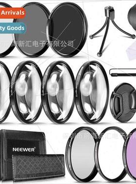 DSLR 37-82mm k filter set 20IN1 ND2/4/8+ close up 1/2/4/10+