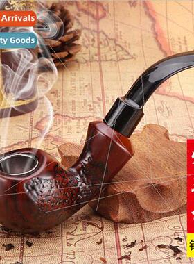 Creative new carved portable men resin pipe removable gum wo