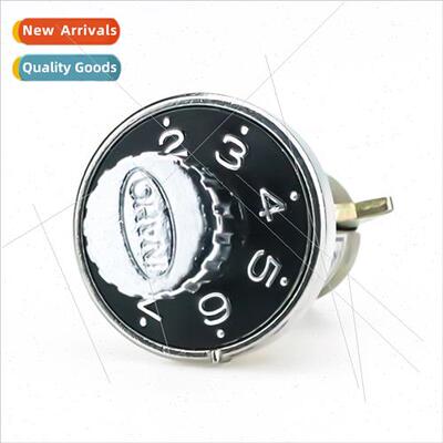 Safe Turning Tongue Combination Lock Embedded Toolbox Leathe