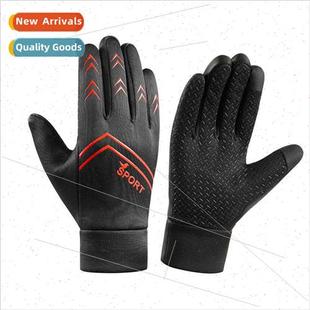 warm men padded windprowaterprotouch Winter screen gloves