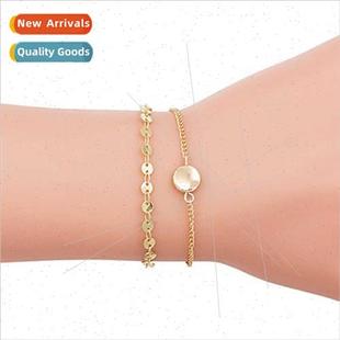 jewelry set handmade bracelet beads two round Europe small